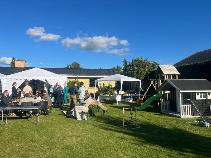 Pizza Crew setup til konfirmation med mobile ovne