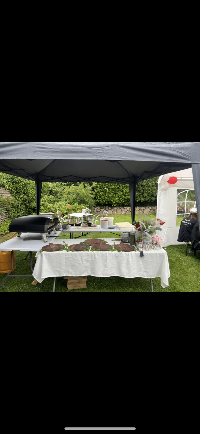 Pizza Crew mobil catering til netværksarrangement