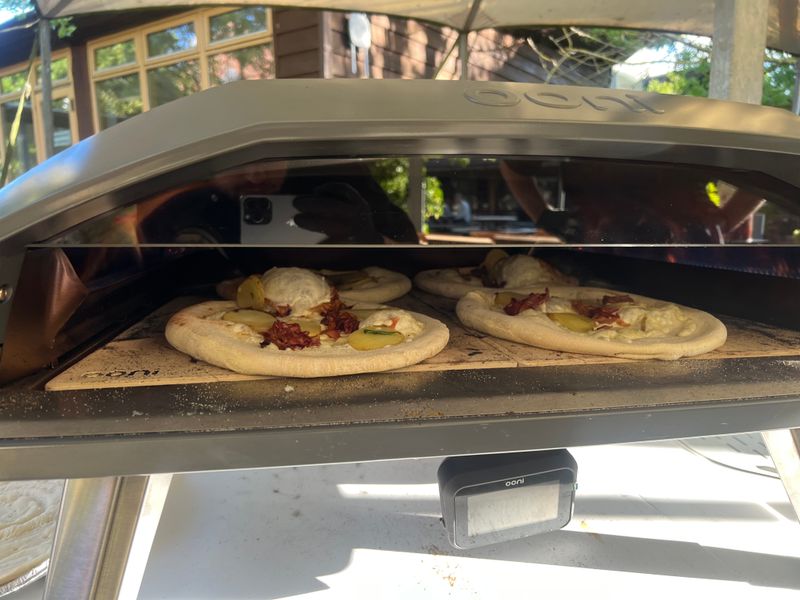 Pizza Crew serverer gourmet pizza til bryllup på Sjælland